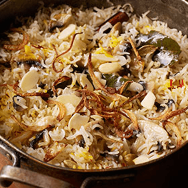 Mushroom Pilau